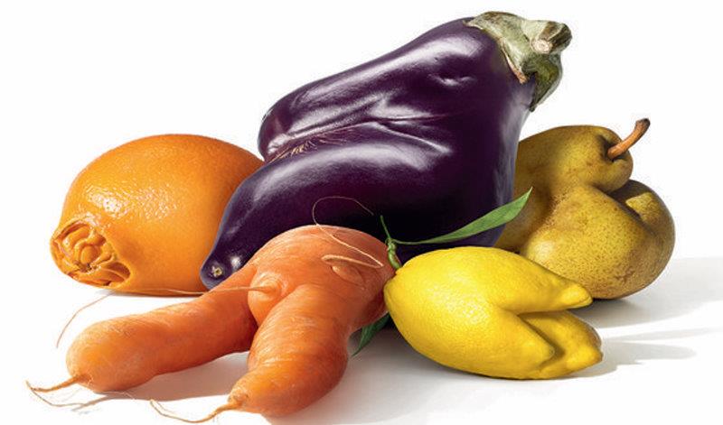 fruits et légumes moches