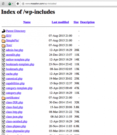 Prenez un site vitrine en Wordpress sur un Apache mal configuré