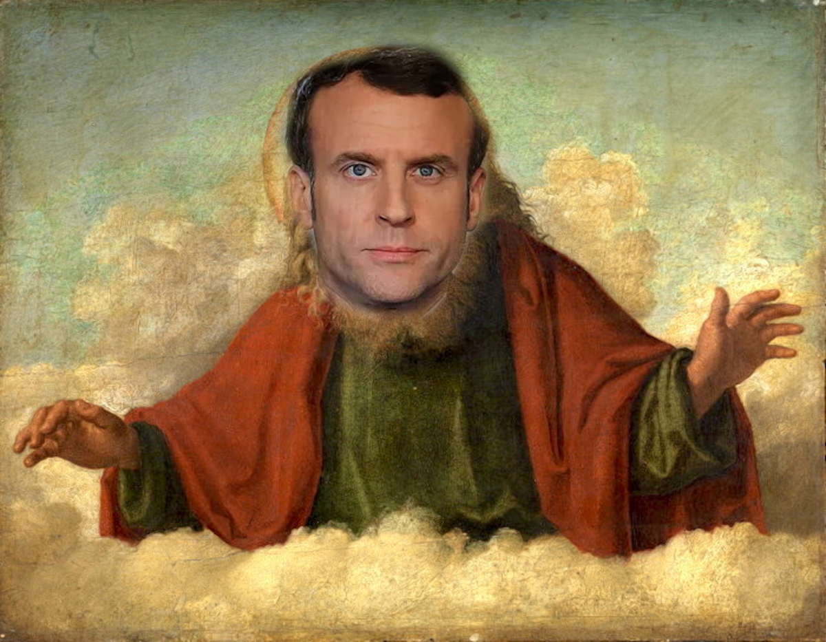 Dieu Macron.