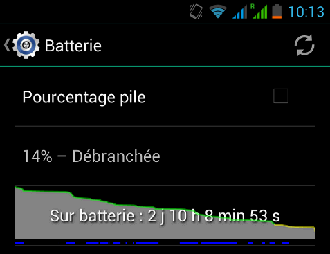 wiko battery screenshot