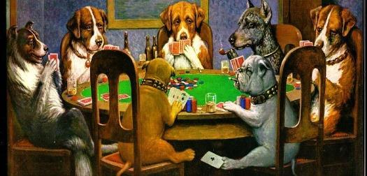 une partie de poker