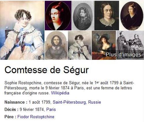 La Comtesse de Ségur