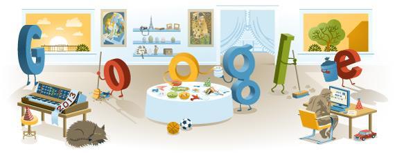 bonne année, 2013, premier doodle de google